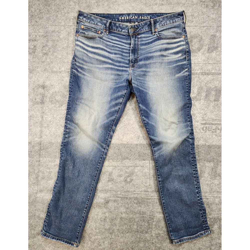 American Eagle Jeans Mens  38x32‎ airflex slim straight